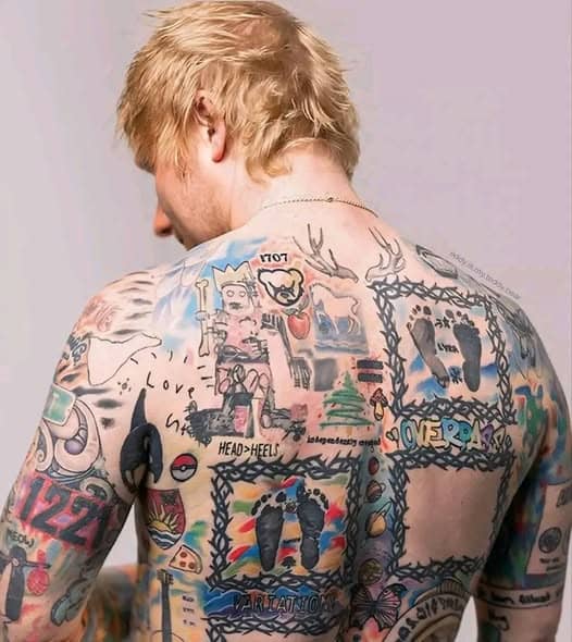 Ed Sheeran Tattoos