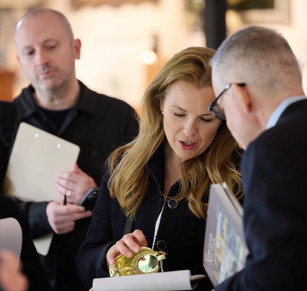 Christina Trevanion at public event