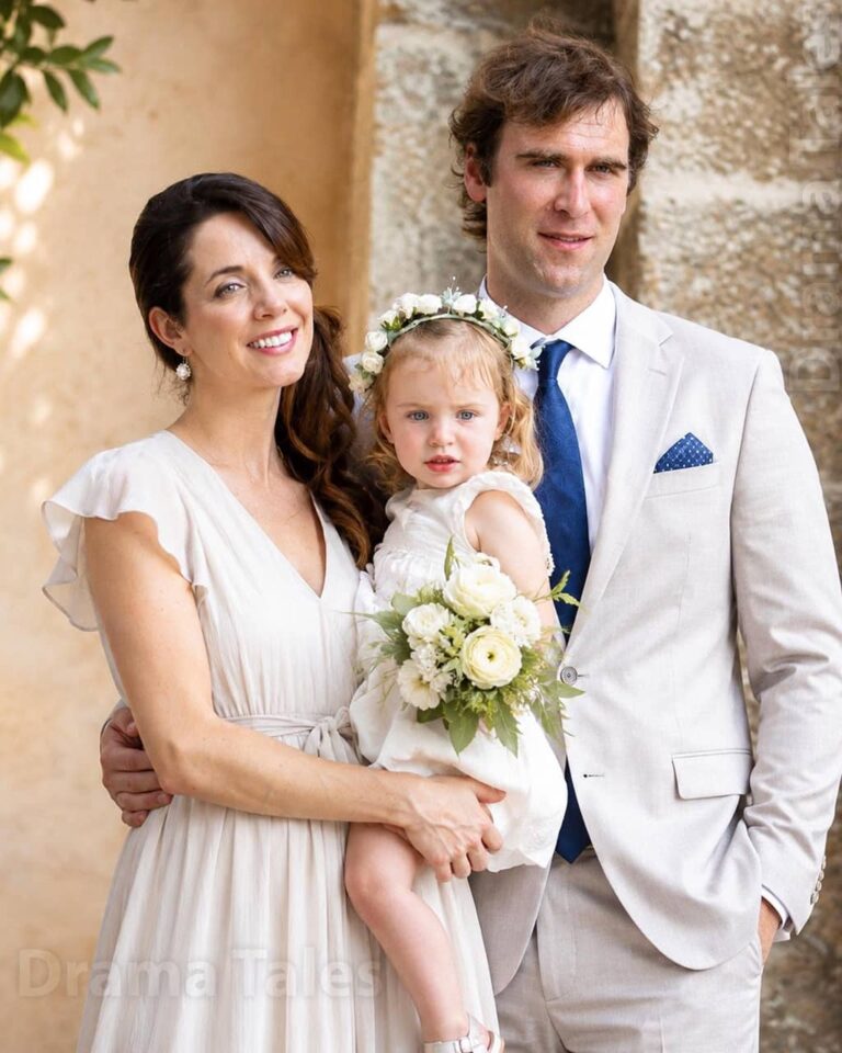 Derek Tisdelle with his wife and kids