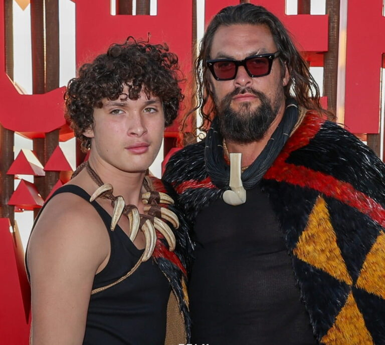 Nakoa Wolf Momoa Wiki, Age, Parents, Height, Net Worth Nakoa Wolf Momoa with his father